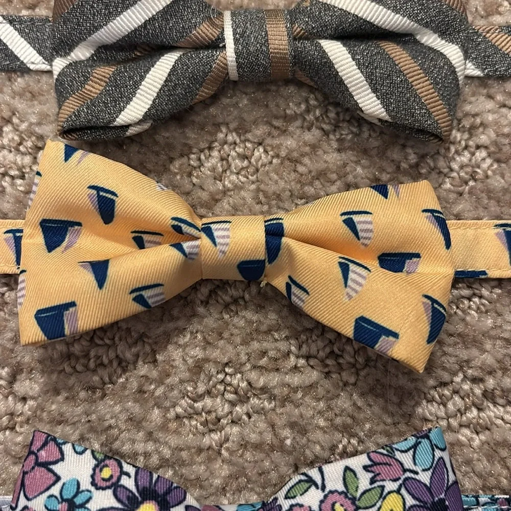 J & J Bow Tie Set- Size 6 and Up